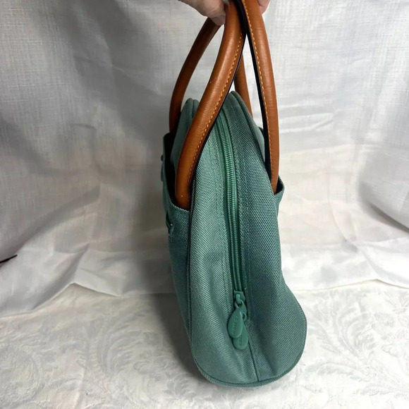 East 57 Teal Satchel Handbag - Picture 4 of 13